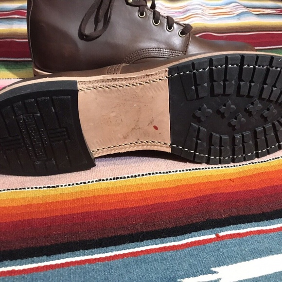 COPY - THOROGOOD Hand Bench Made Boots Men's Size 12 Brown NEW! RARE! - Picture 5 of 6